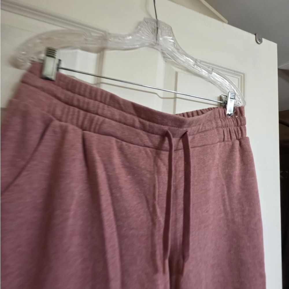 Pink Drawstring Sweatpants